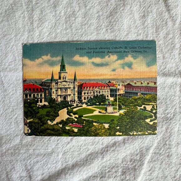 Jackson Square New Orleans Louisiana Mini Postcard - Picture 7 of 7